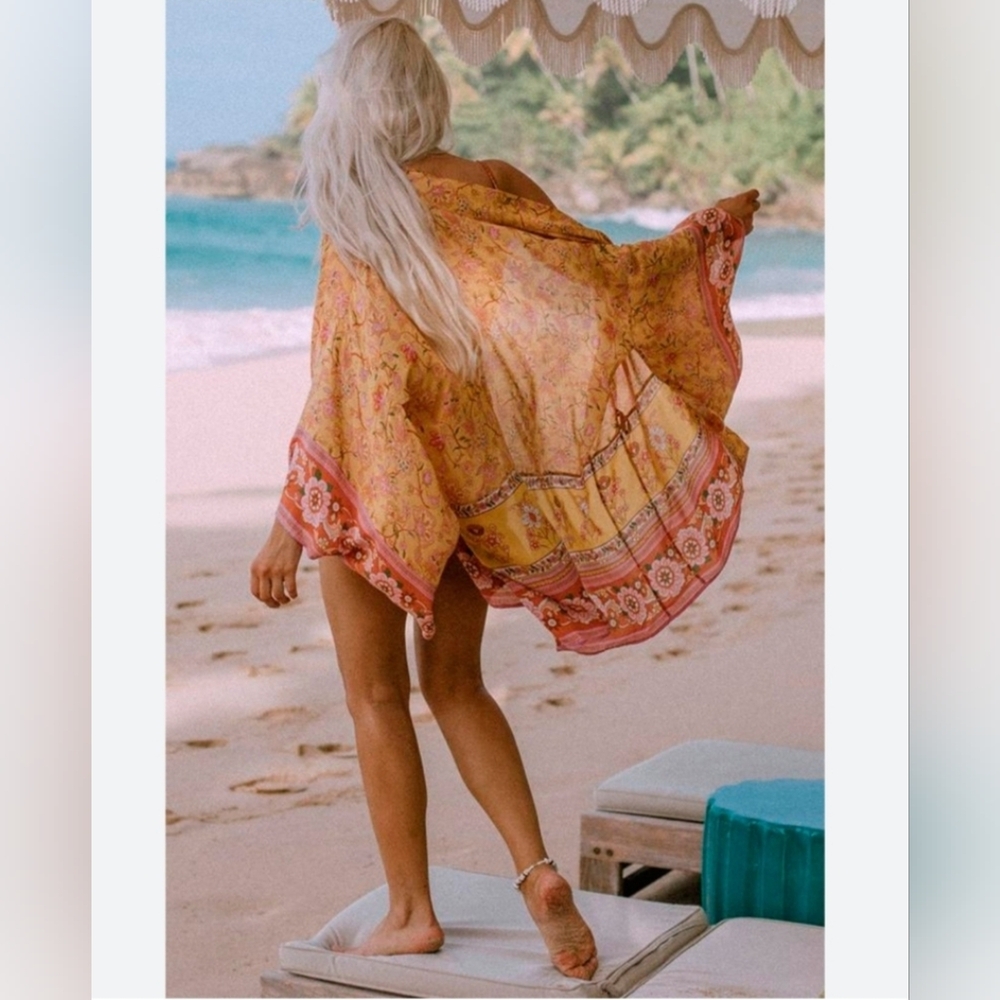 Spell Portabello Short Robe - Picture 6 of 13